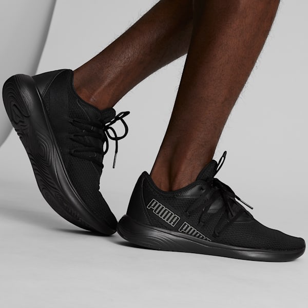 Zapatos de entrenamiento Star Vital para hombre, PUMA Black-Concrete Gray, extralarge